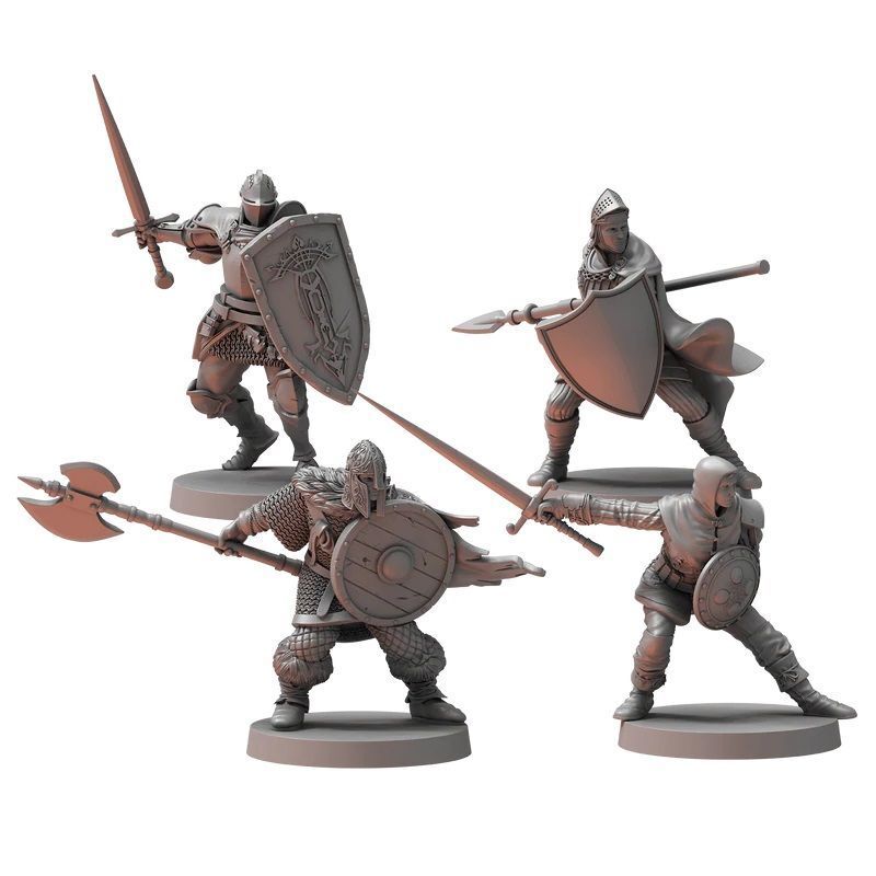 Unkindled Heroes Pack 1 - Dark Souls RPG Miniatures
