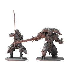 Sir Alonne & Smelter Demon - Dark Souls RPG Miniatures