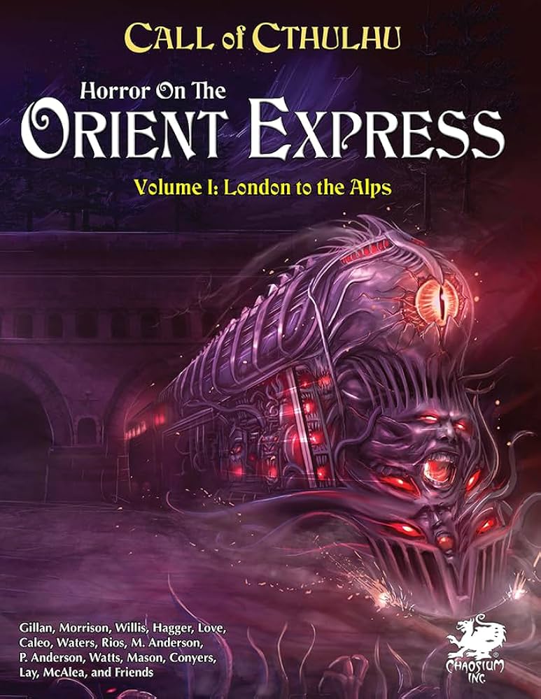 Horror on the Orient Express - Call of Cthulhu
