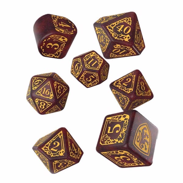 Harry Potter Gryffndor Red Dice Set