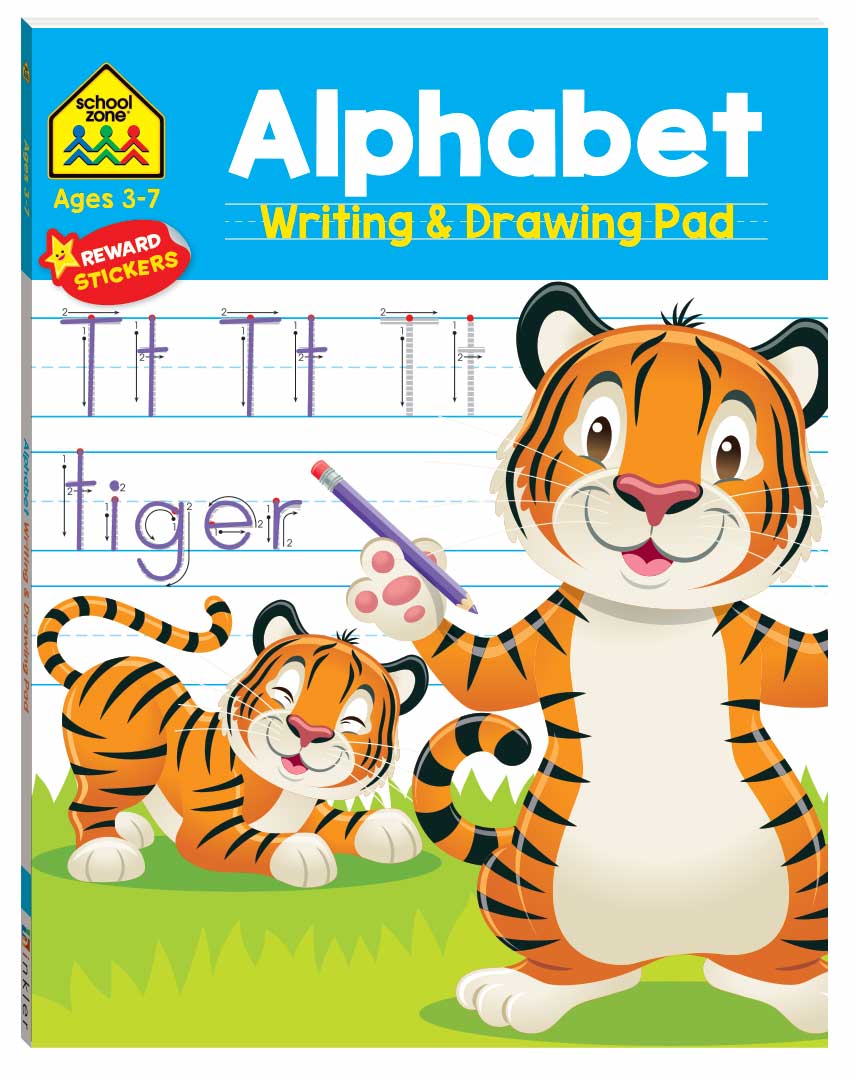 ALPHABET Writing and Drawing pad
