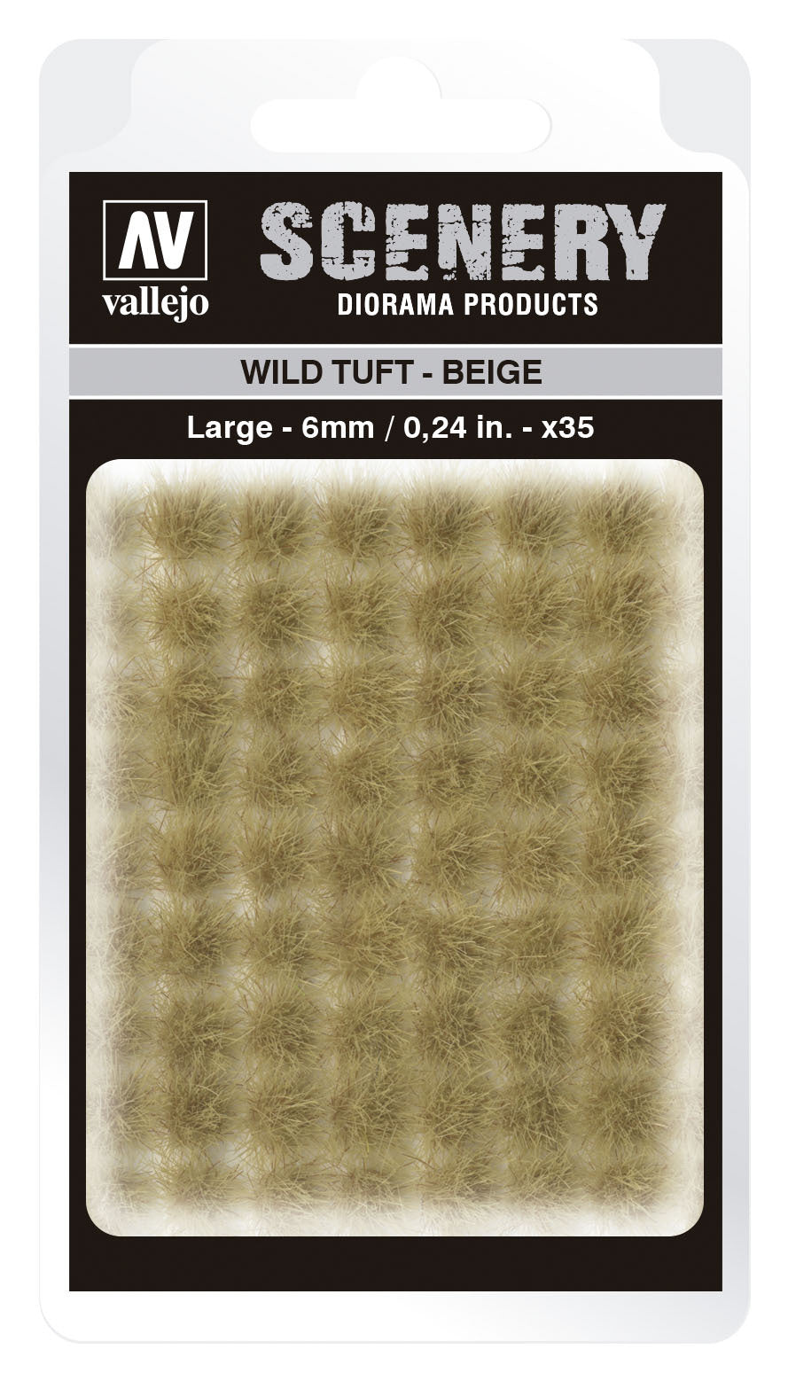 Beige 6mm Wild Tuft - Vallejo Diorama Accessory