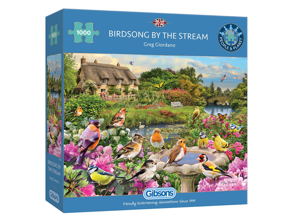 Birdsong by the Stream 1000pc Gibson