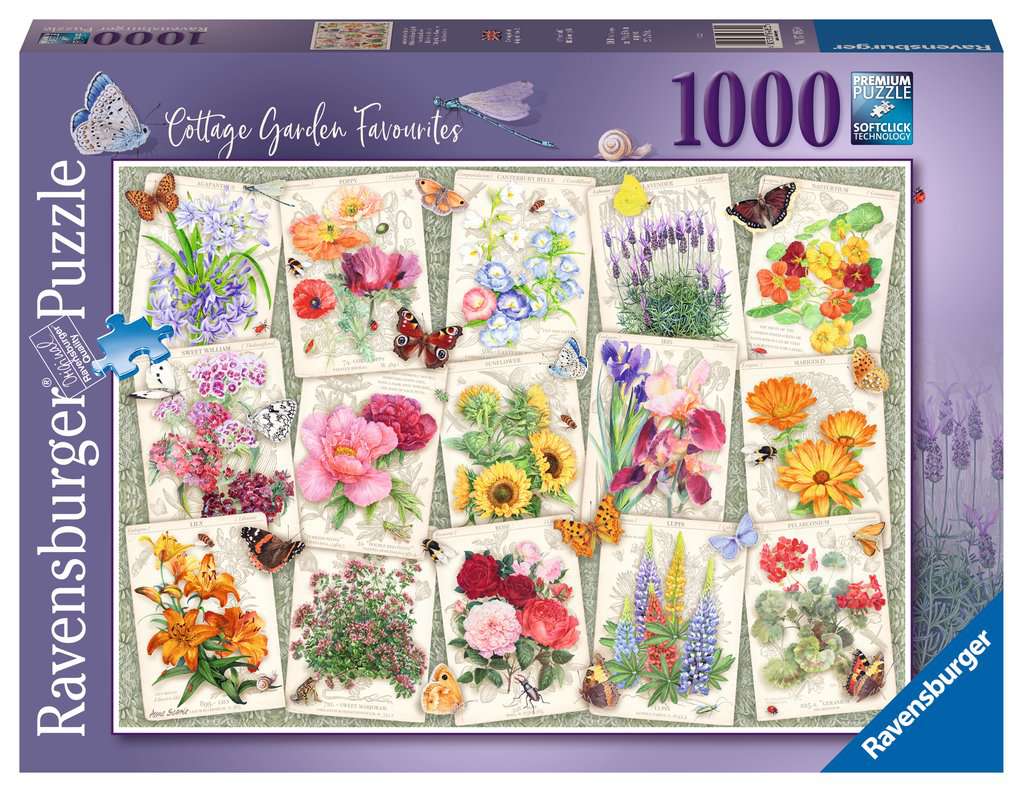 Cottage Garden Favourites 1000pc