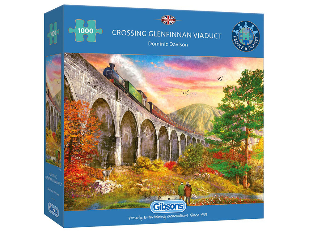 Crossing Glenfinnan 1000pc - Gibsons