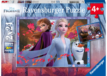 Frozen 2 Frosty Adventures 2x24p - Ravensburger