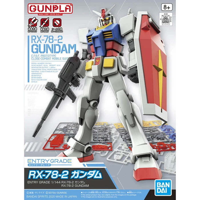 1:144 RX-78-2 GUNDAM ENTRY GRADE
