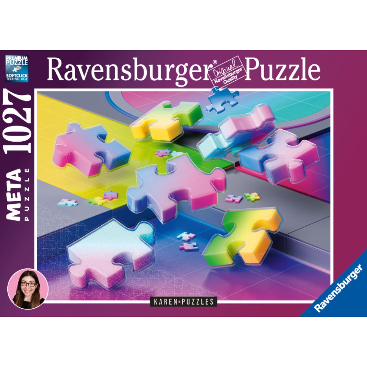 Gradient Cascade 1000pc - Ravensburger