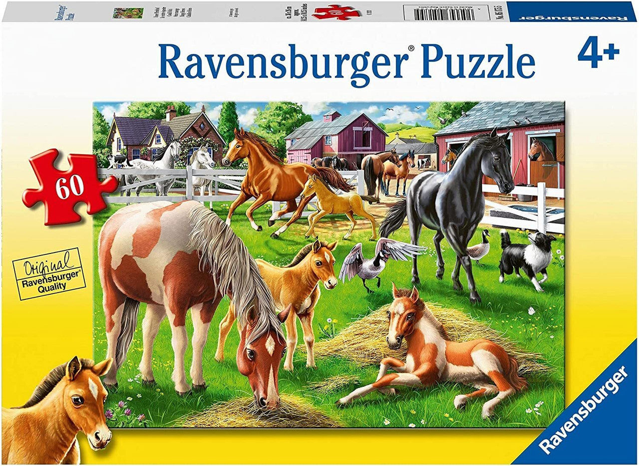 Happy Horses Puzzle 60pc