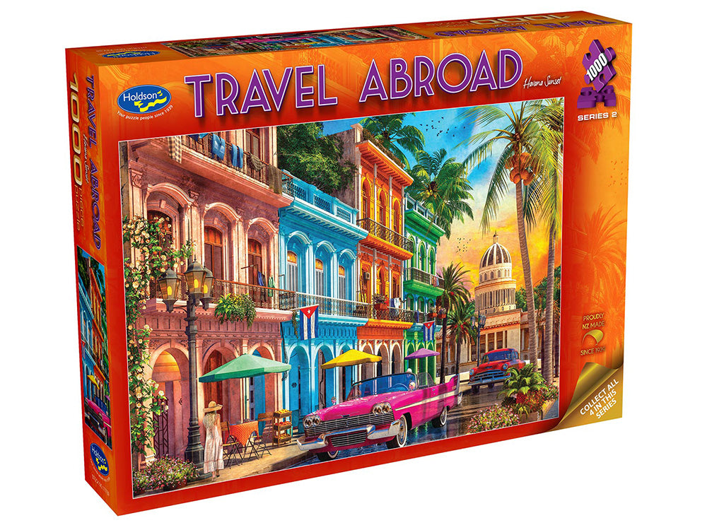 Havana Sunset - Travel Abroad 2 1000pc