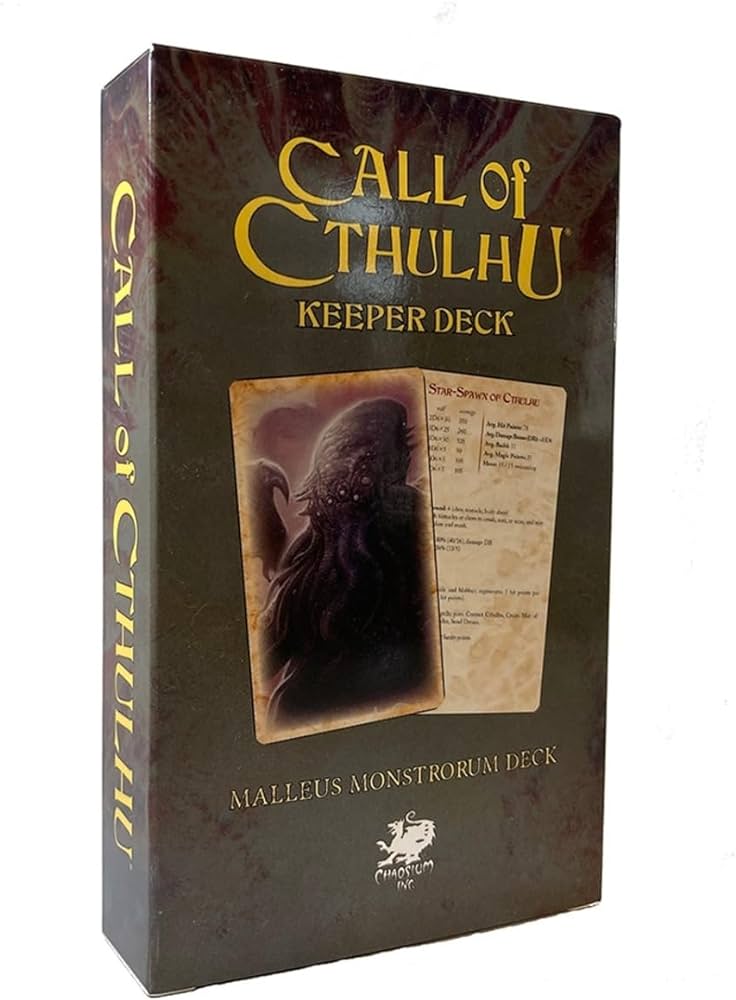 Maelleus Monstrorum Keeper Deck - Call of Cthulhu