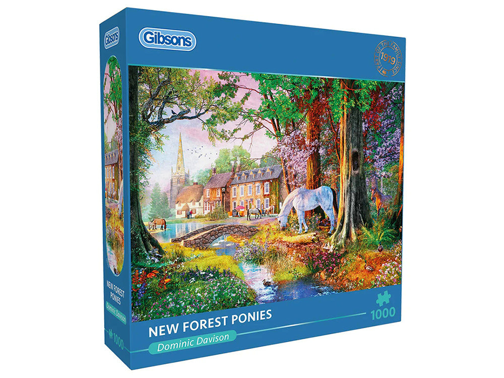 New Forrest Ponies - Gibsons - 1000 pce