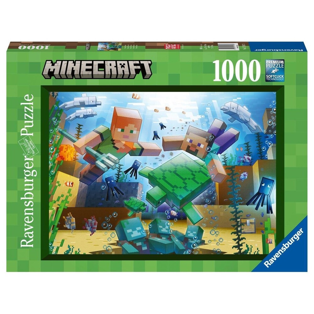 Minecraft Mosaic 1000pc Ravensburger