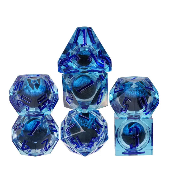 Eyeball Sharp BLUE - Games World Dice