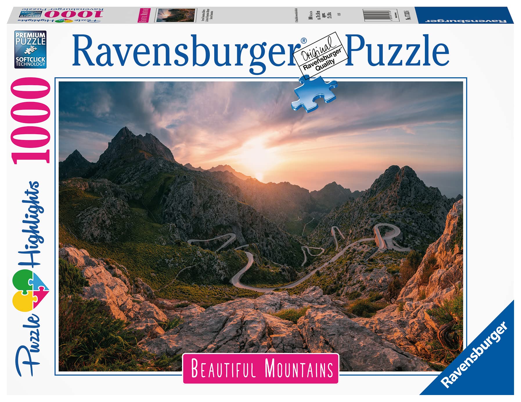 Serra de Tramuntana Mallorca 1000pc