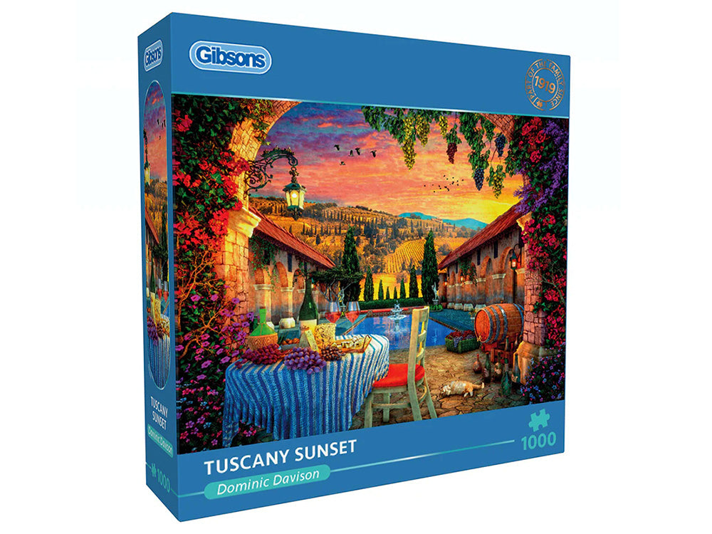 Tuscany Sunset  - Gibsons - 1000 pce