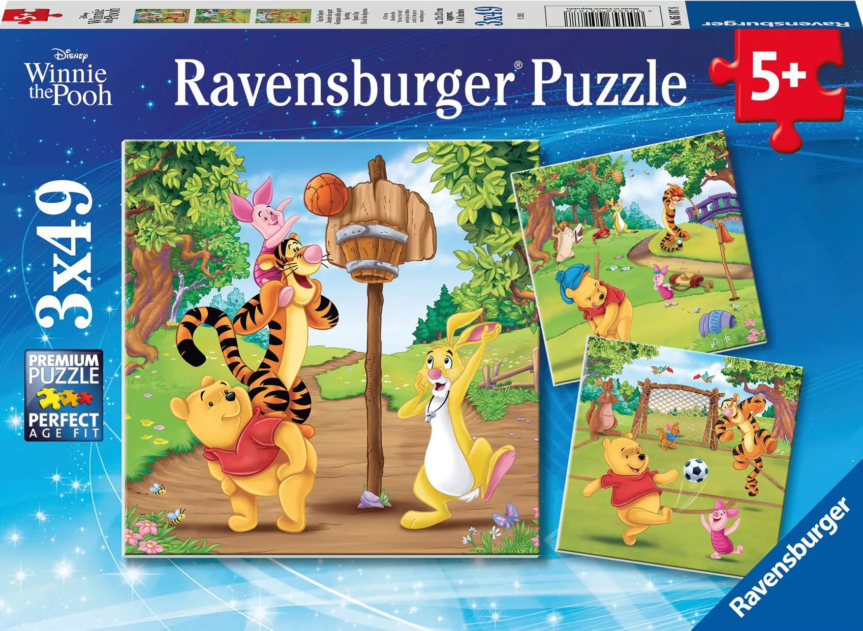 Disney Sports Days Puzzle 3x49p - Ravensburger