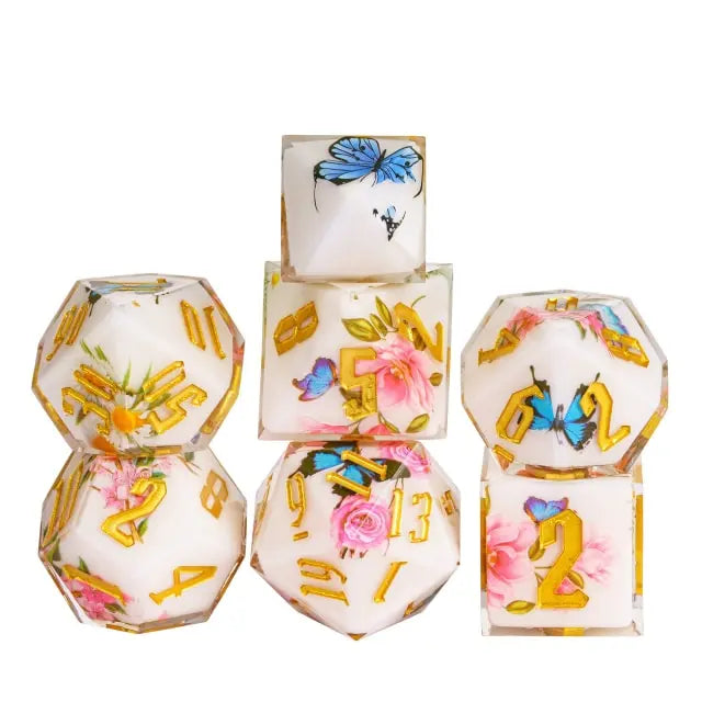 White Butterfly Garden - Games World Dice