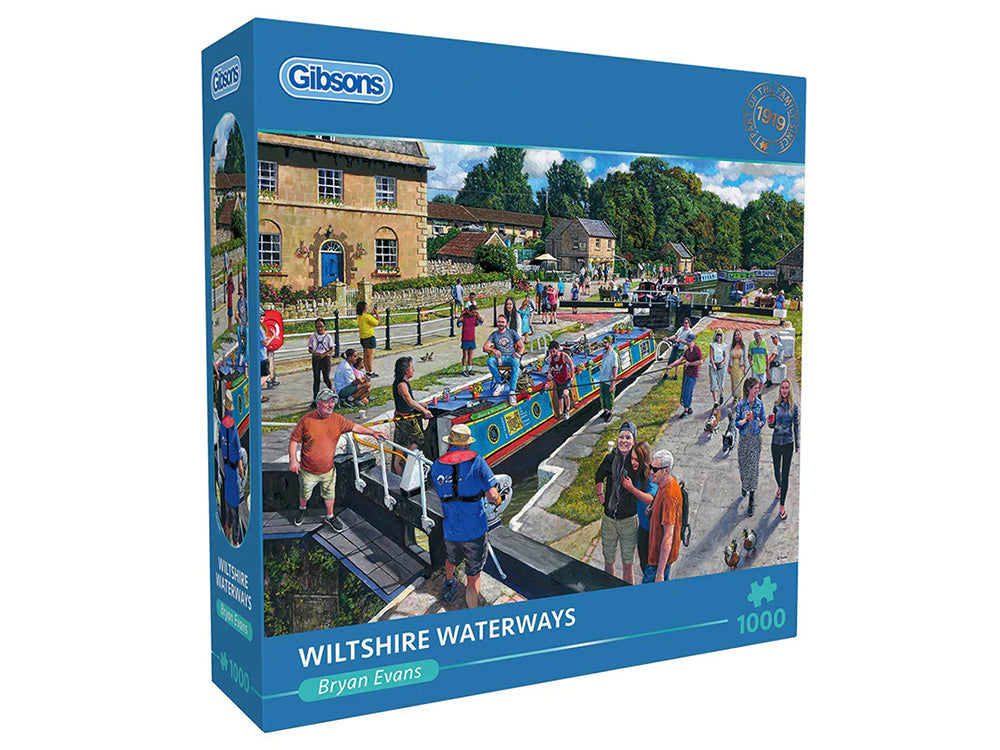 Wiltshire Waterways 1000pc - Gibsons