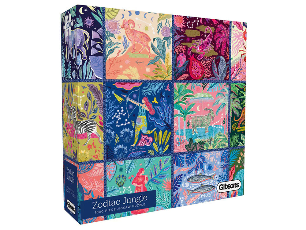 Zodiac Jungle 1000pc Jigsaw Gibson