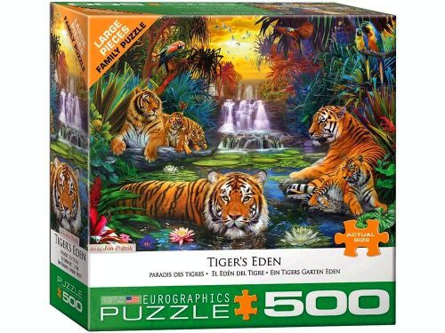 Tigers Eden-Eurographic 500pc