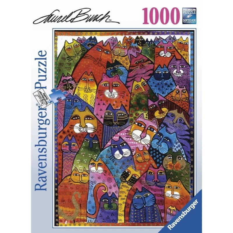 Burch Fantastic Felines Puzzle 1000Pc