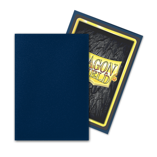 Midnight Blue Matte - Japanese Sleeves - Box 60 Dragon Shield