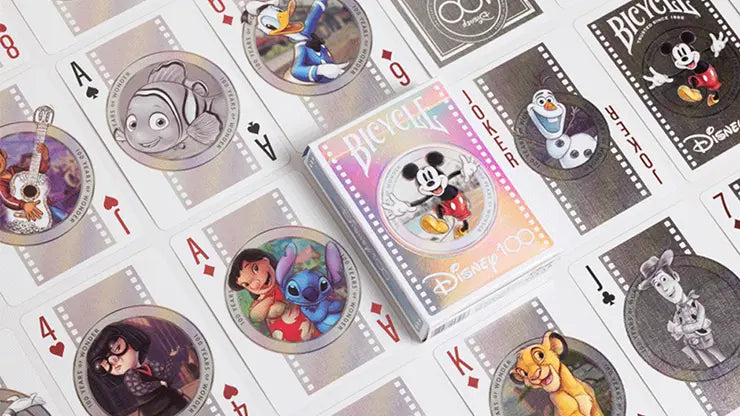 Disney 100 -Bicycle Playing Cards