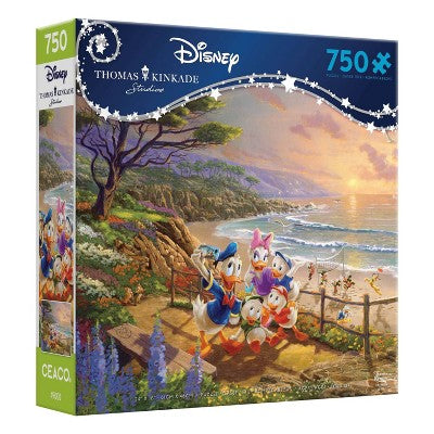 Kinkade -Donald and Daisy A Duck Day Afternoon 750Pc