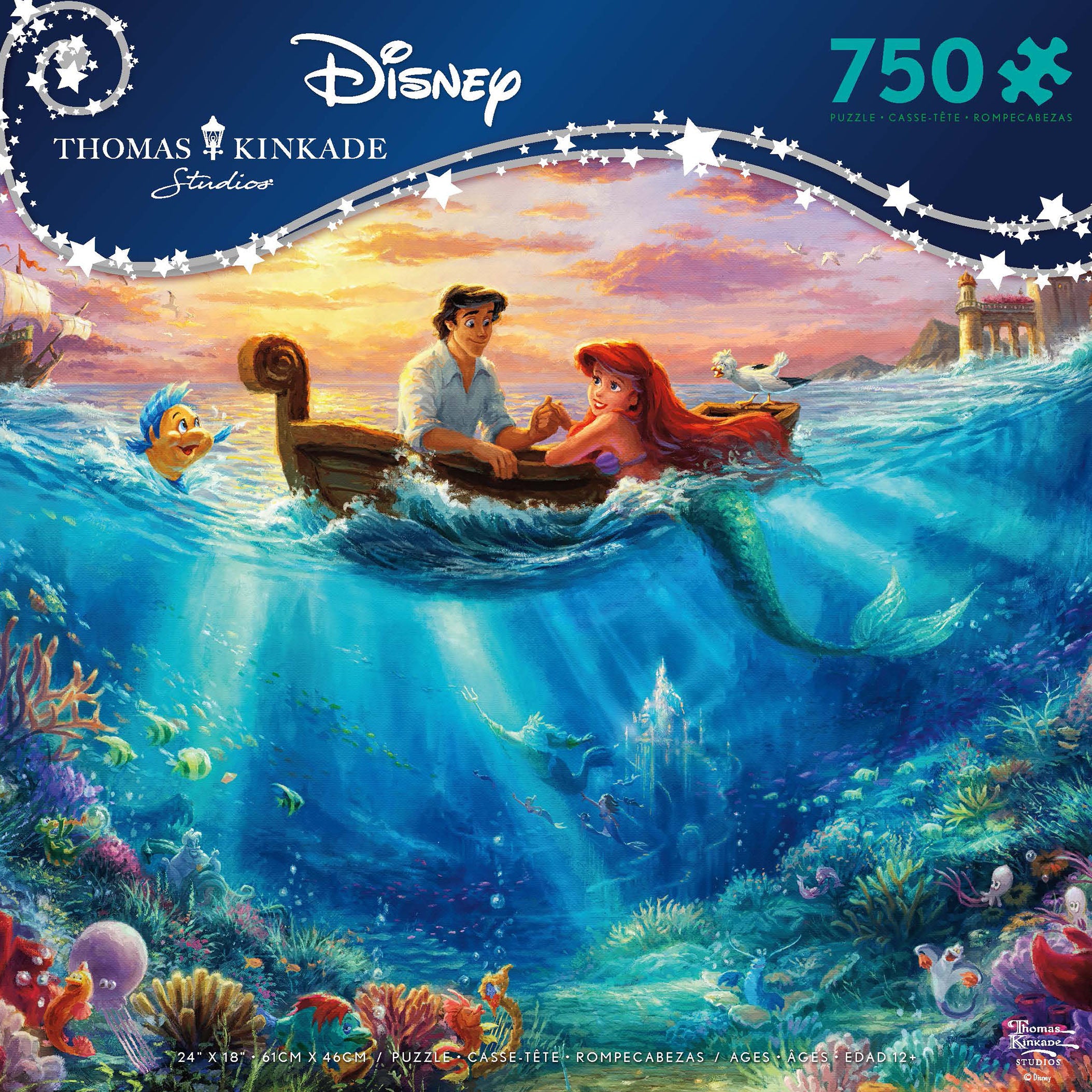 Kinkade - Little Mermaid 750Pc