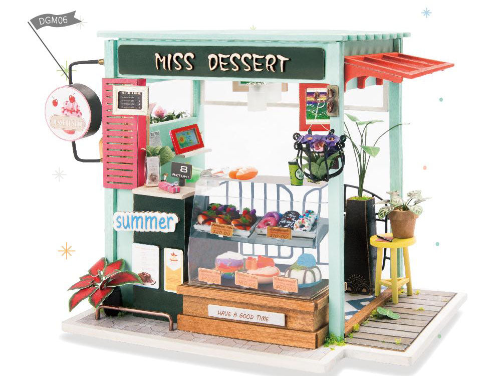 ICE CREAM STATION - DIY MINI HOUSE - ROBOTIME