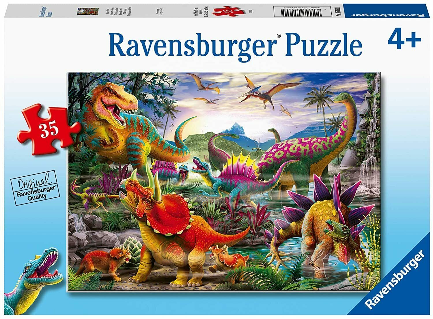 T-Rex Terror Puzzle 35pc