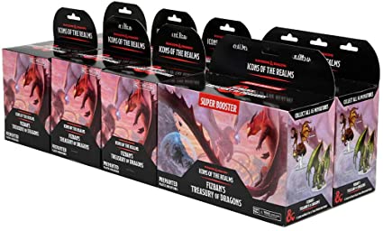 D&D Icons of the Realms Miniatures Fizban's Treasury of Dragons Set 22 8ct Brick