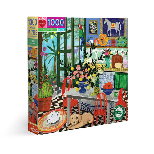 Green Kitchen - 1000pc eeBoo