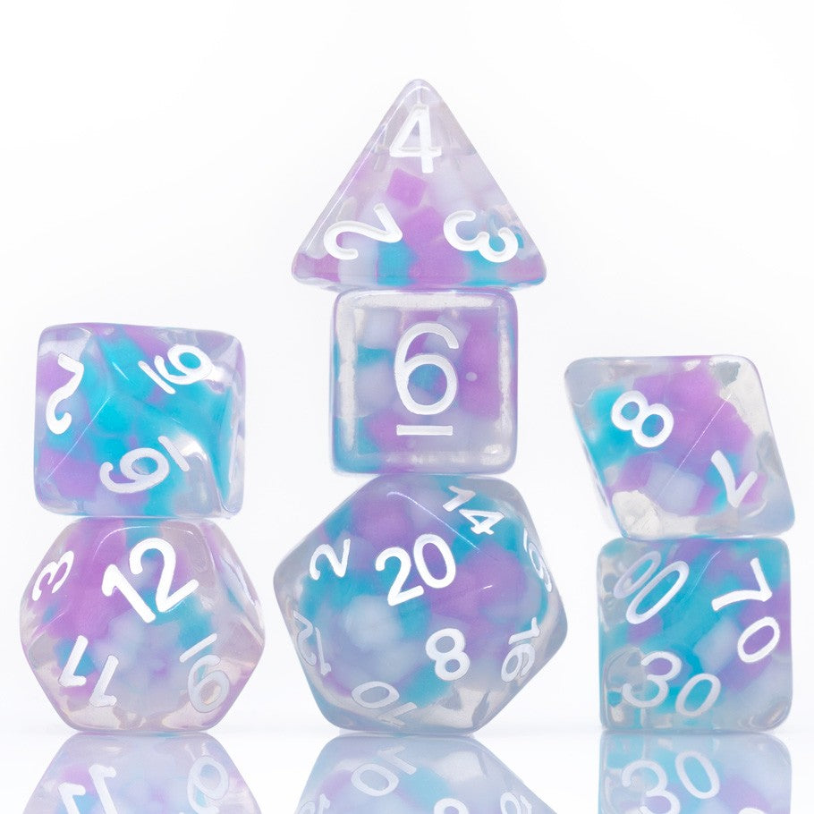 Cotton Candy Glowworm - 7-set Set - Sirius Dice