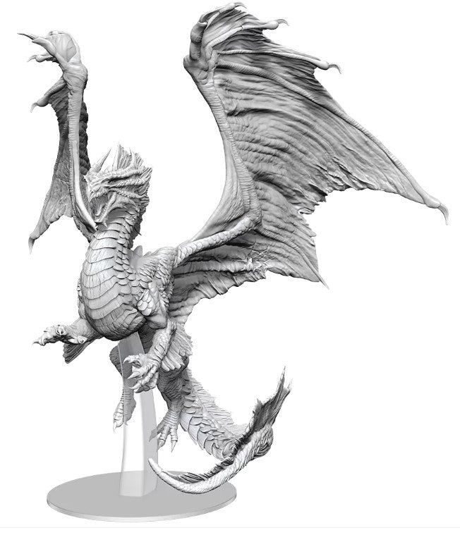 Adult Bronze Dragon Unpainted D&D Nozlurs Marvelous Miniatures