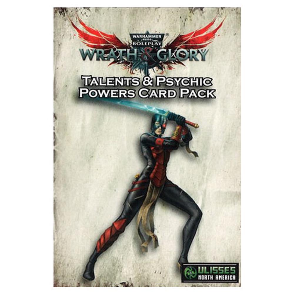 Character Talents and Psychic power Card pack - Warhammer 40k Wrath and Glory