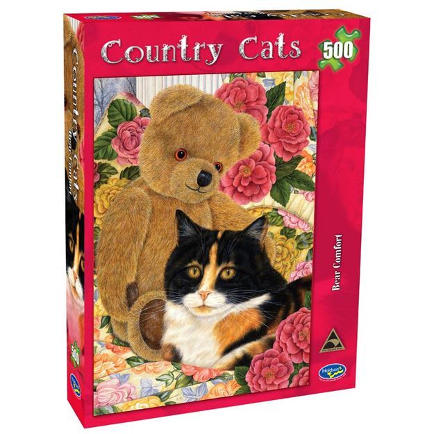 Bear Comfort - Country Cats 500pc HOLDSONS