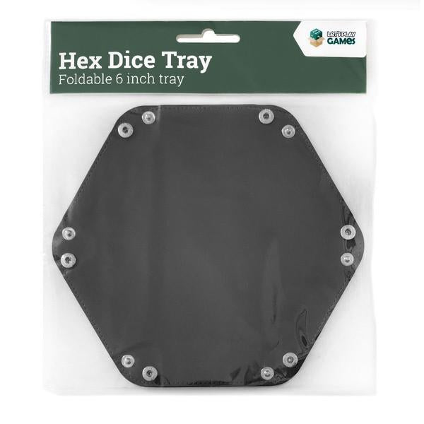 Black 6 Inch Dice Tray - LPG