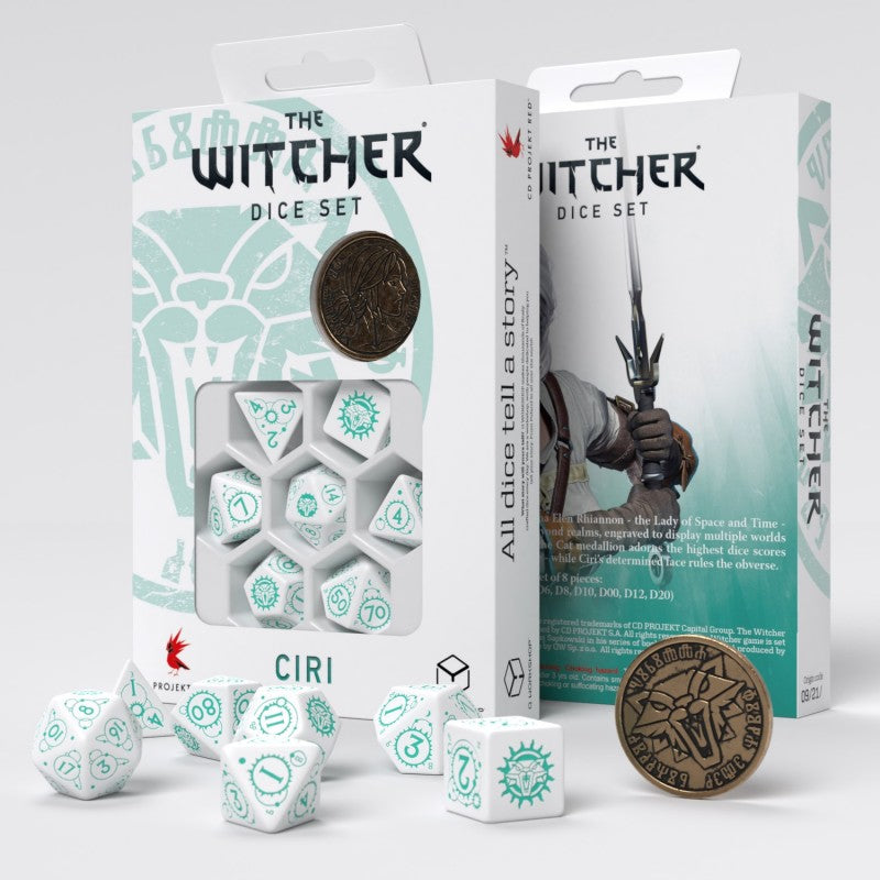 Ciri- The Law of Surprise- The Witcher Dice Set