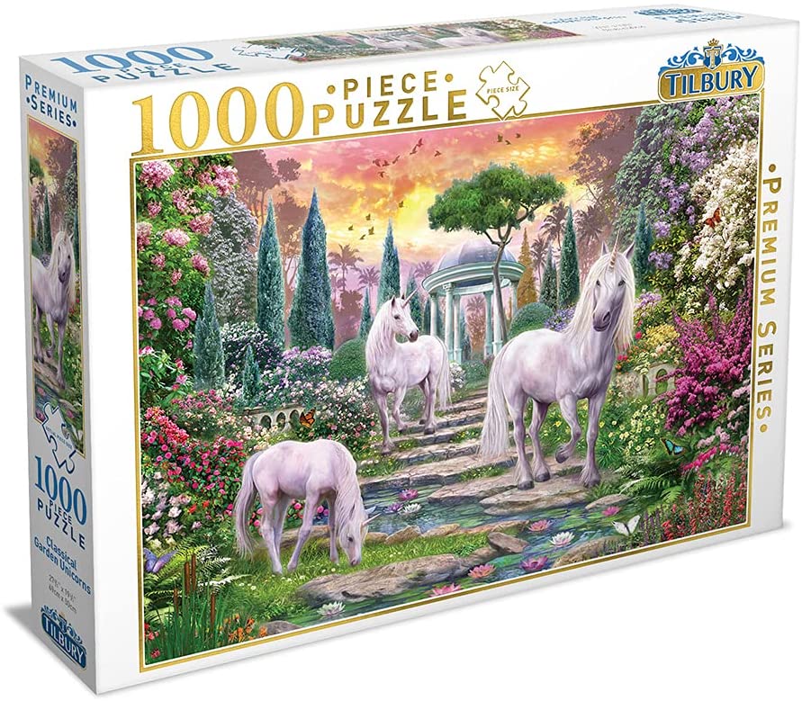 Classical Garden Unicorns - Tilbury 1000pce Puzzle