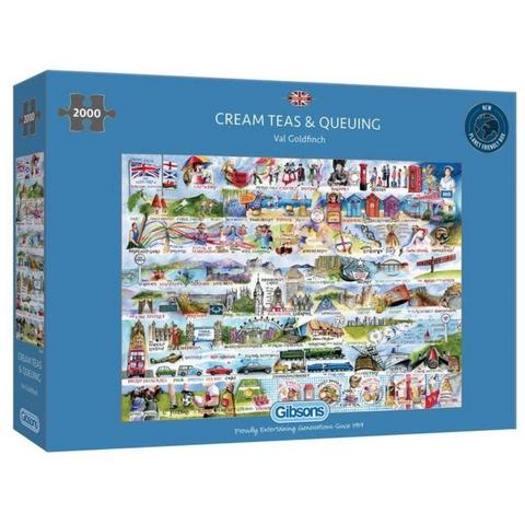 Cream Teas & Queuing 2000pc - Gibsons