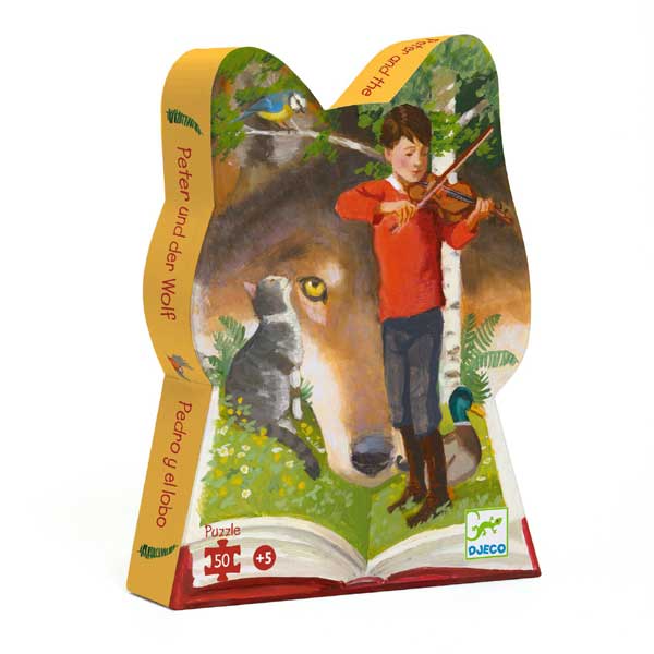 Peter and the Wolf 50pc Silhouette puzzle