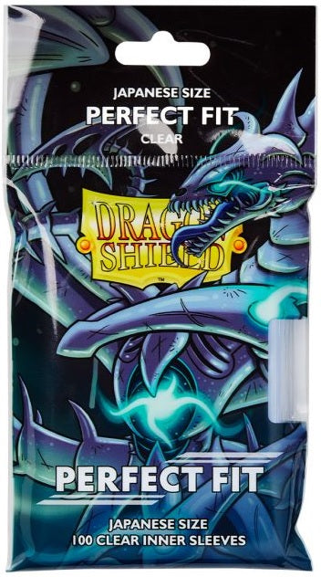 Dragonshield - Perfect Fit Clear - Japanese Size - 100 Card Sleeves