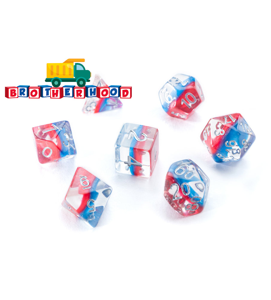 Eclipse Dice - Brotherhood (Set of 7 Polyhedral Dice)