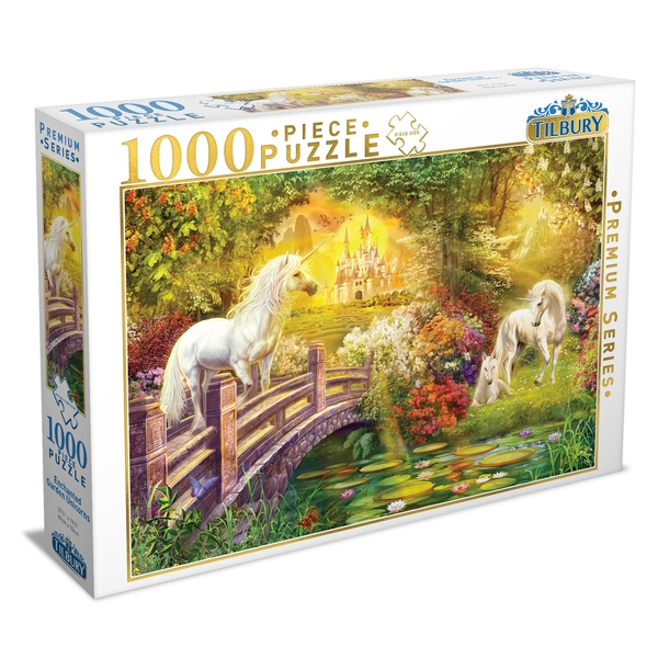 Enchanted Garden Unicorns - Tilbury 1000pce Puzzle