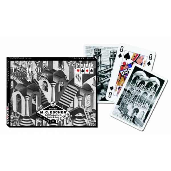 Escher Left and Right - Piatnik Playing Cards Double Deck