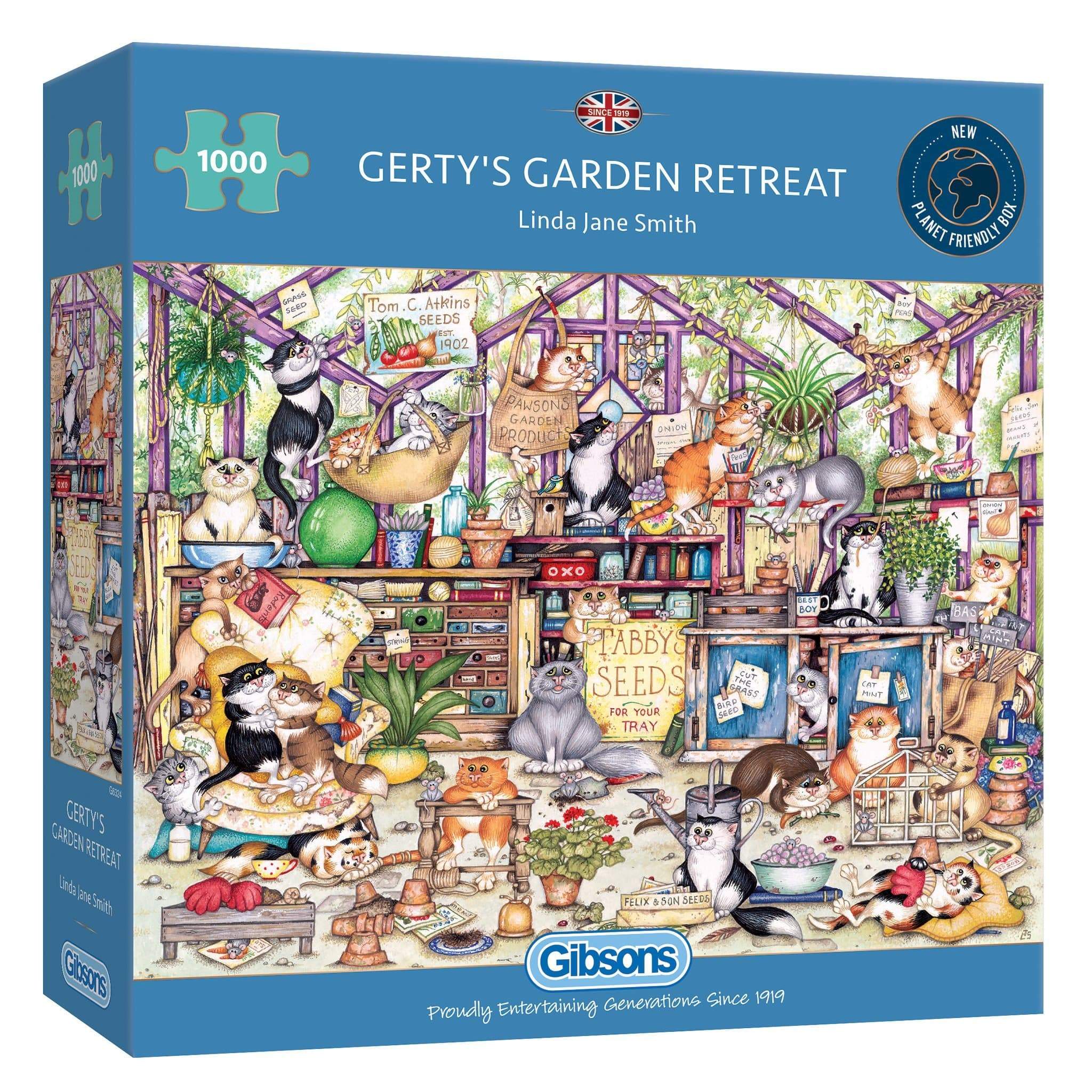 Gertys Garden Retreat 1000pc - Gibsons