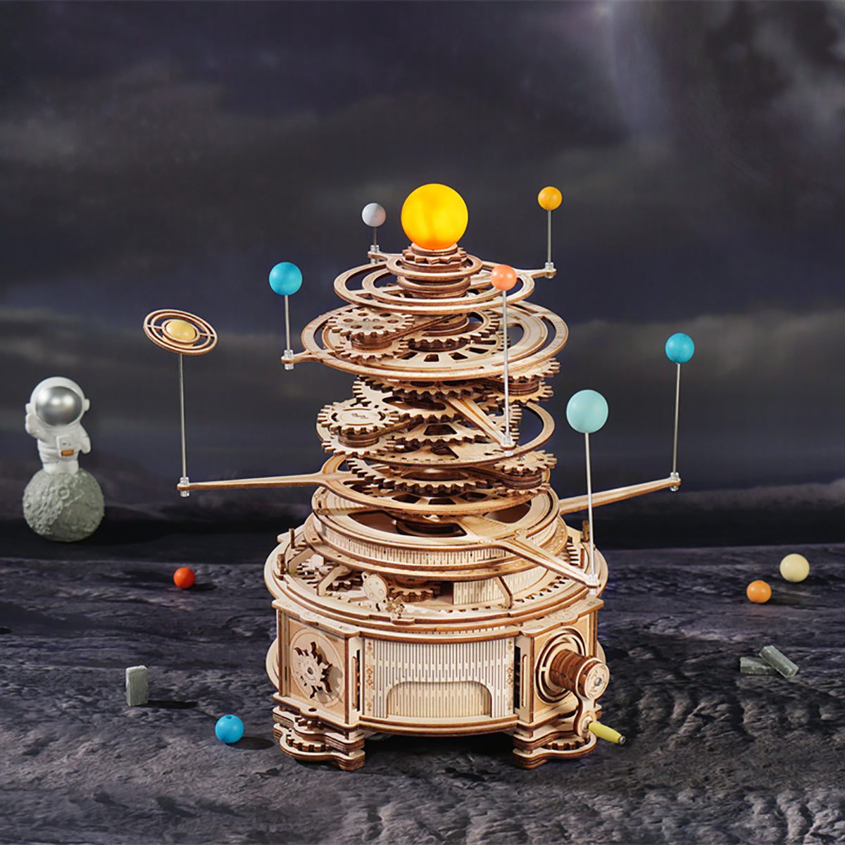 MECHANICAL SOLAR SYSTEM PLANETARY ORBITS - ROBOTIME