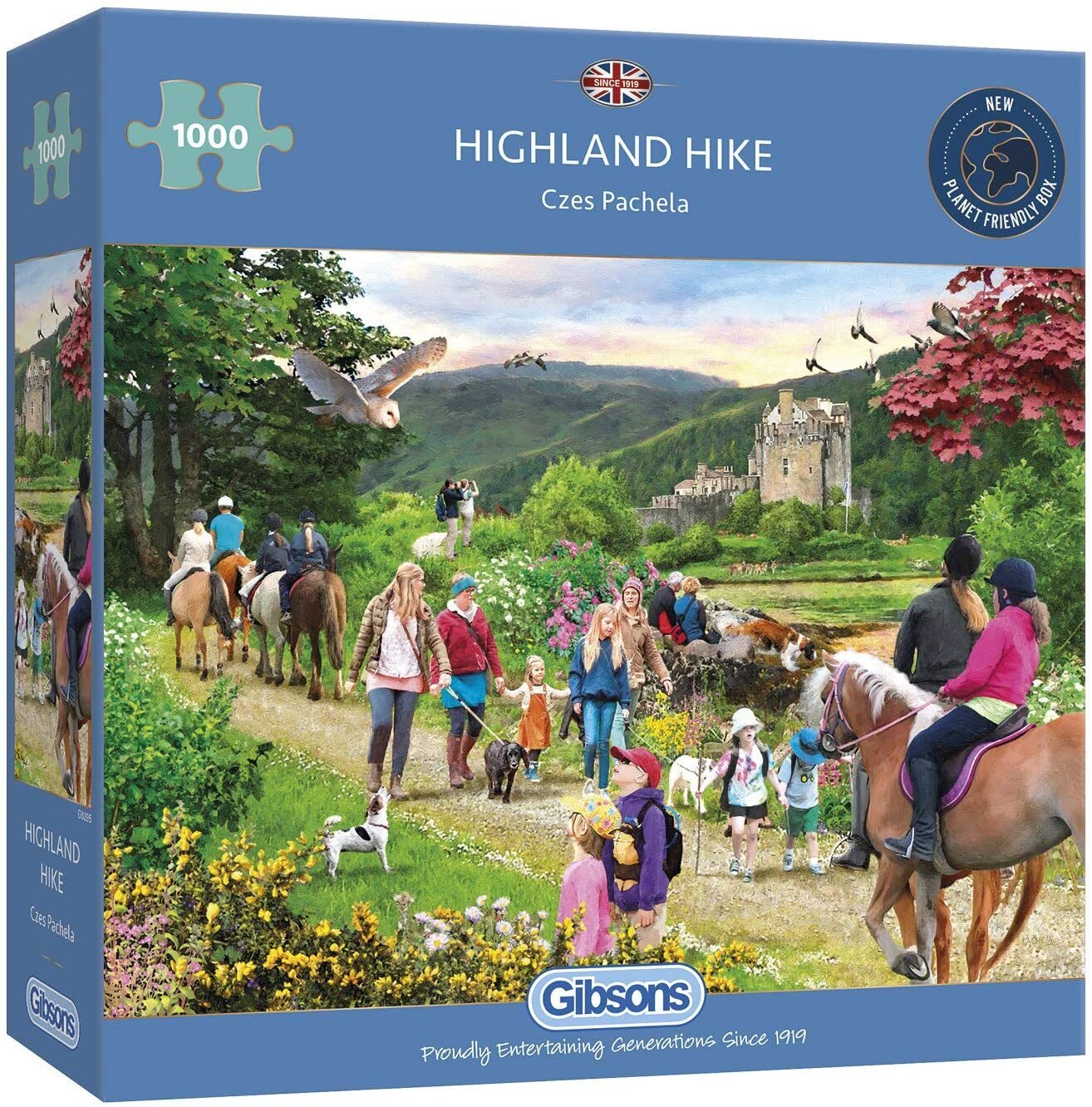 Highland Hike 1000pc - Gibsons